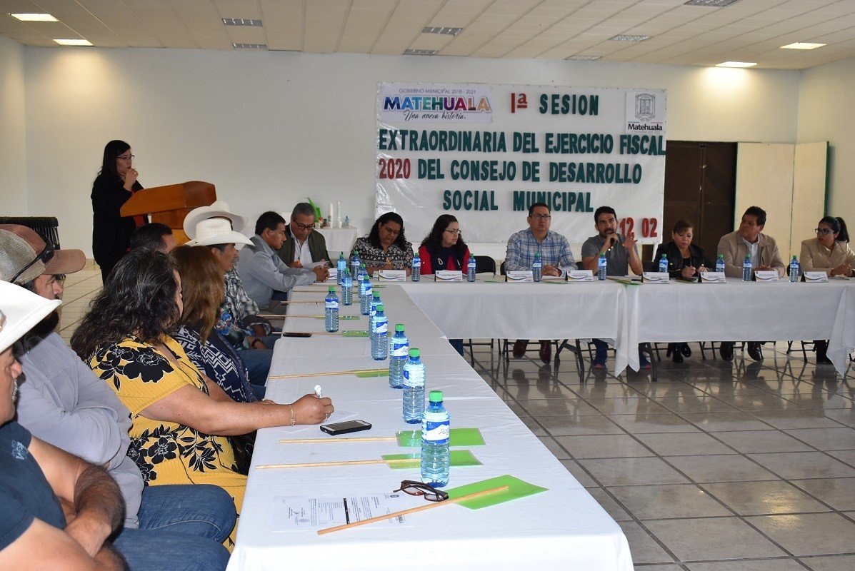 SE PRESENTA EL TECHO FINANCIERO MUNICIPAL ANTE EL CONSEJO DE DESARROLLO SOCIAL