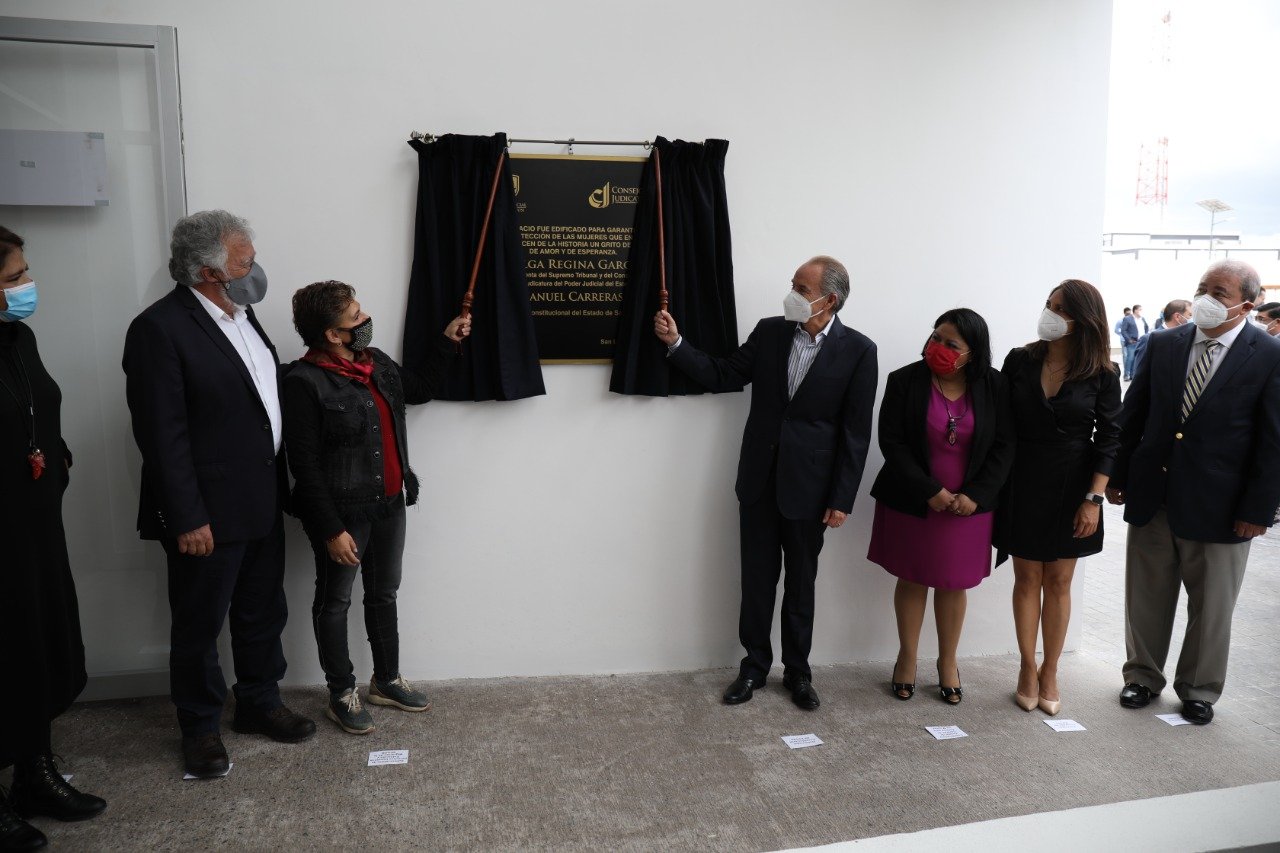 JM CARRERAS Y ALEJANDRO ENCINAS PONEN EN OPERACIÓN EL CENTRO DE JUSTICIA PARA LAS MUJERES EN SAN LUIS POTOSÍ