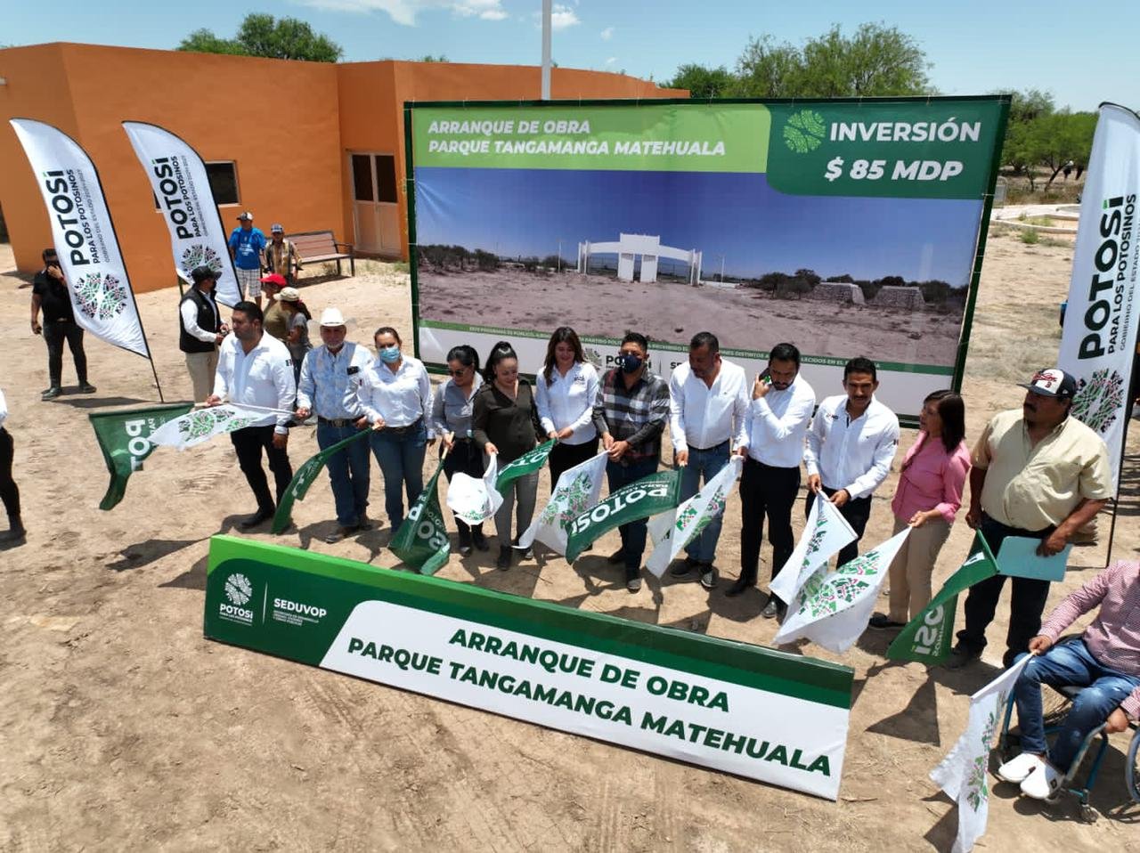 GOBERNADOR LE CUMPLE A MATEHUALA: CON 85 MDP RESCATA CREACIÓN DE PARQUE