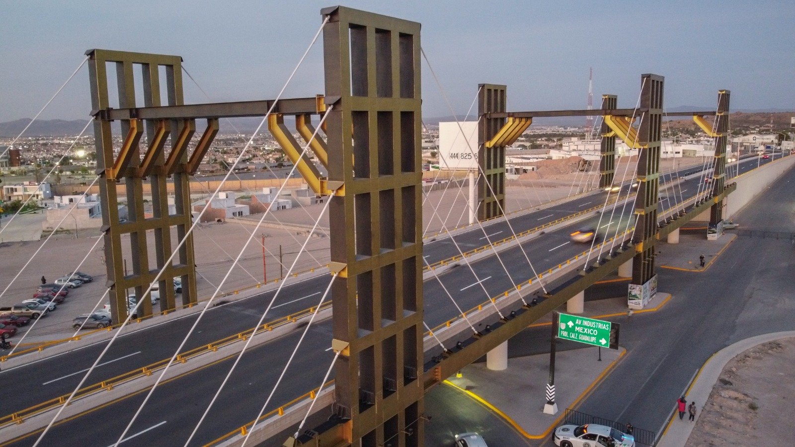 GALLARDO CARDONA HACE REALIDAD NUEVO MODELO DE PUENTES ATIRANTADOS EN SLP