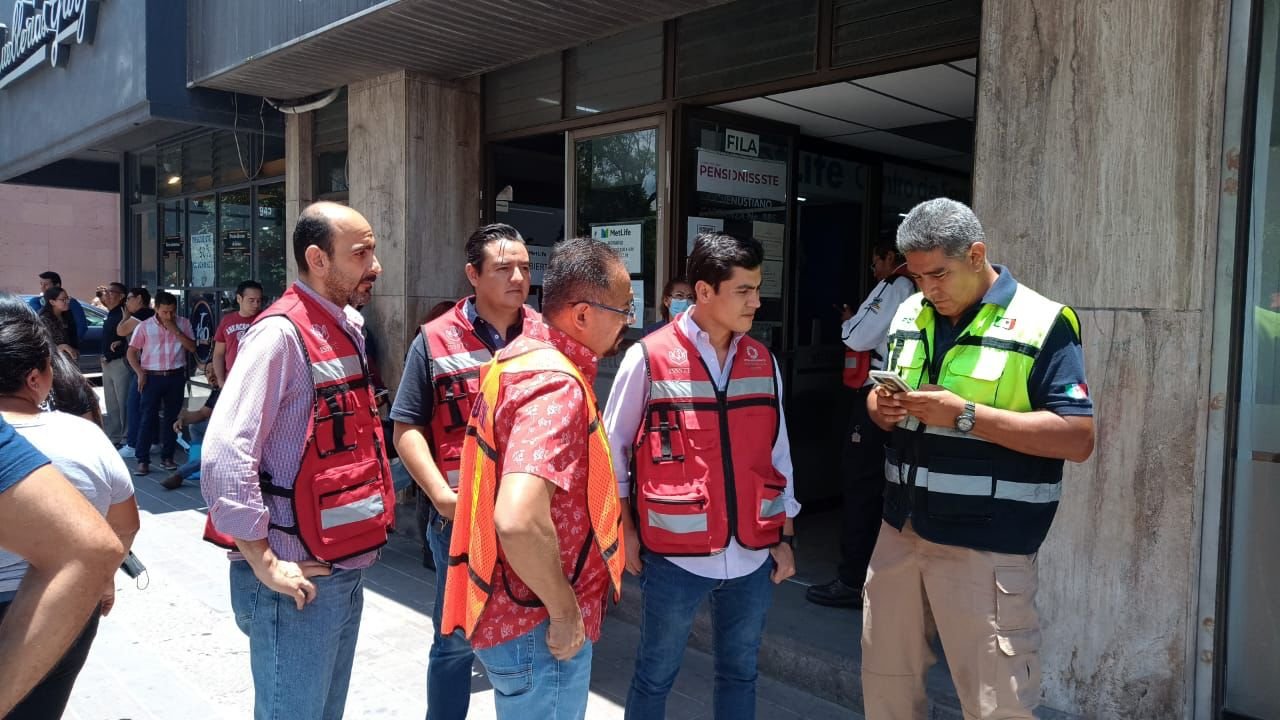 GOBIERNO ESTATAL EVACUÓ A MÁS DE MIL 500 PERSONAS POR SISMO