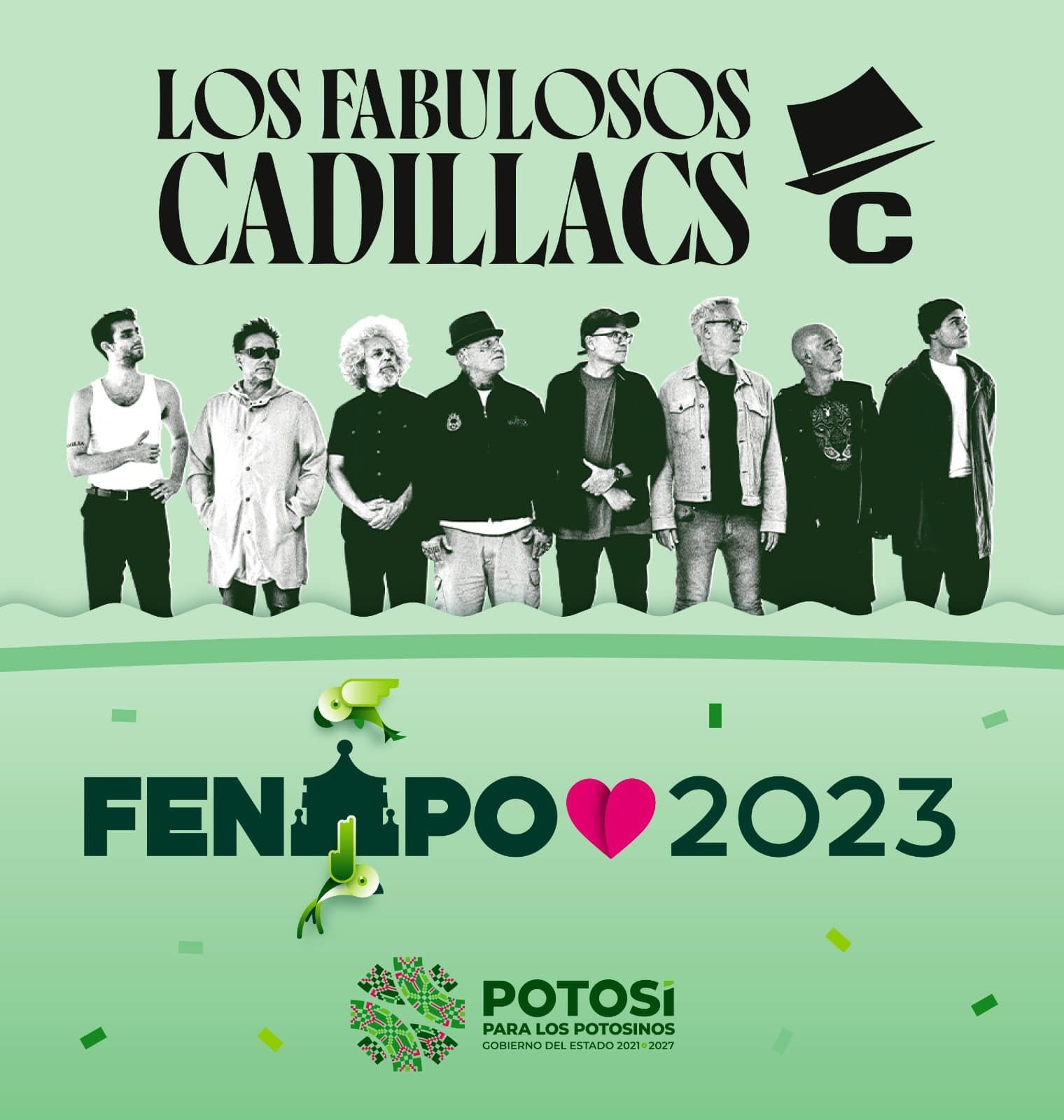 LLEGAN LOS FABULOSOS CADILLACS A FENAPO 2023