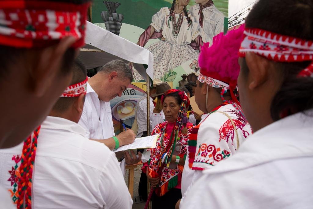 GOBIERNO ESTATAL REFRENDA APOYO A PUEBLOS ORIGINARIOS