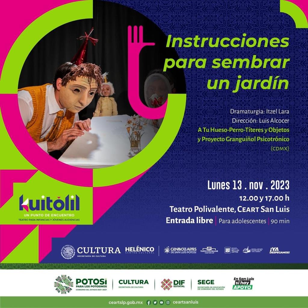 GOBIERNO INVITA AL FESTIVAL DE TEATRO KUITÓLIL PUNTO DE ENCUENTRO