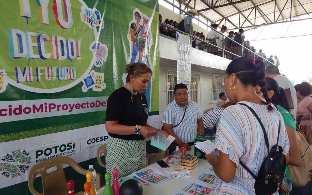 CONTINÚAN A LA BAJA EMBARAZOS EN ADOLESCENTES EN SAN LUIS POTOSÍ