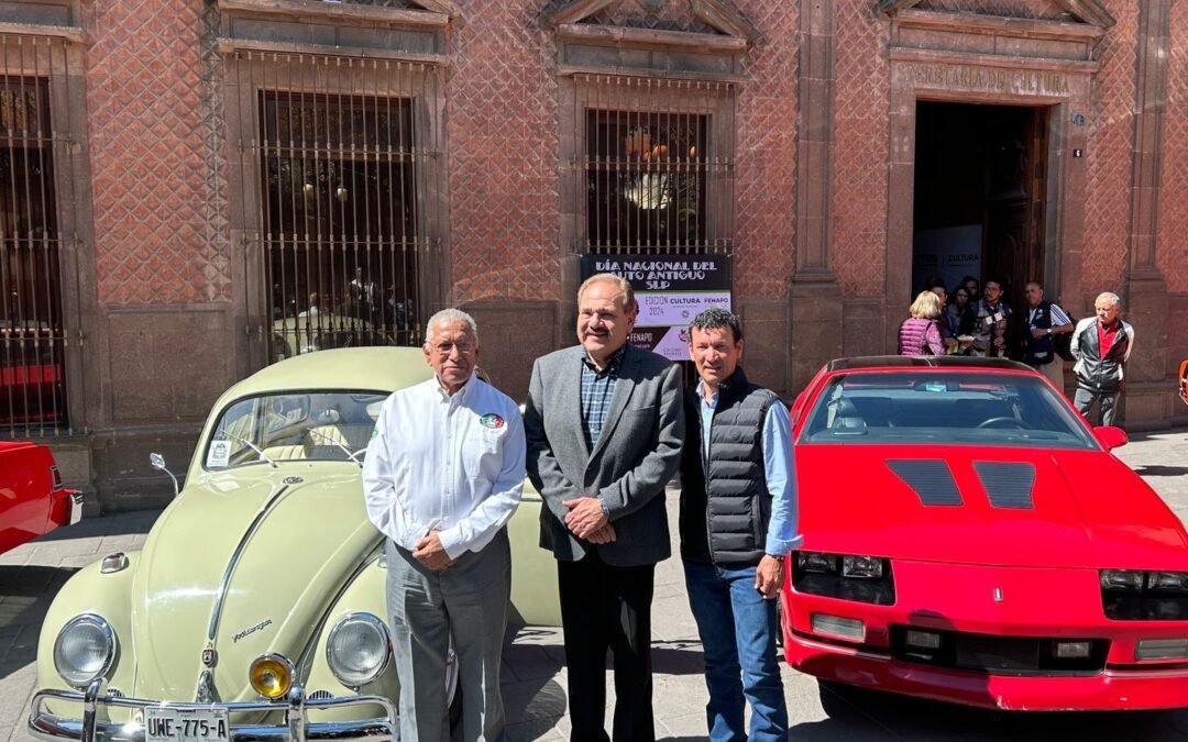 SAN LUIS POTOSÍ RECIBIRÁ A LA EXPOSICIÓN MÁS GRANDE DE AUTOS ANTIGUOS 