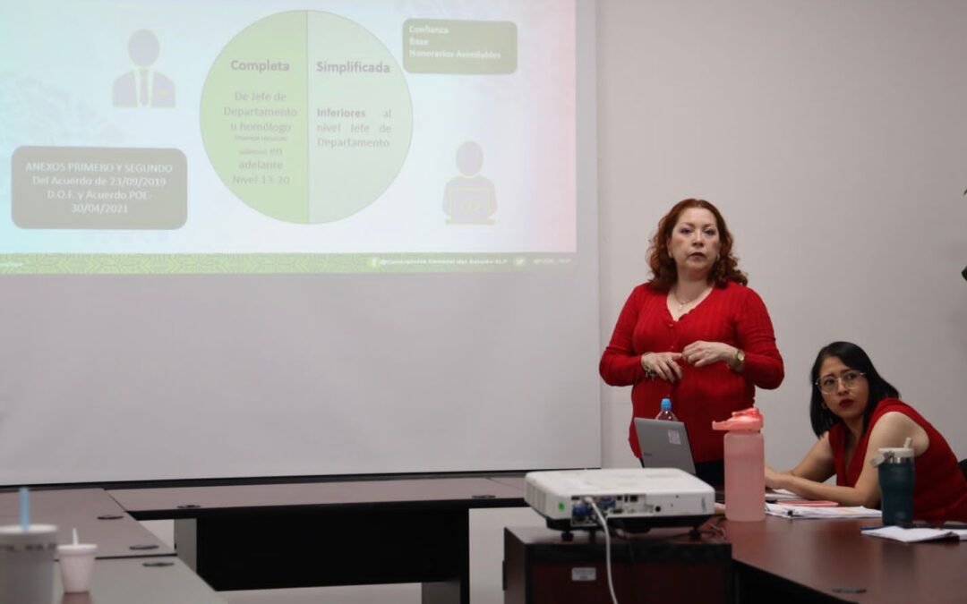 GOBIERNO OFRECE FORMACIÓN PARA PRESENTAR DECLARACIONES PATRIMONIALES