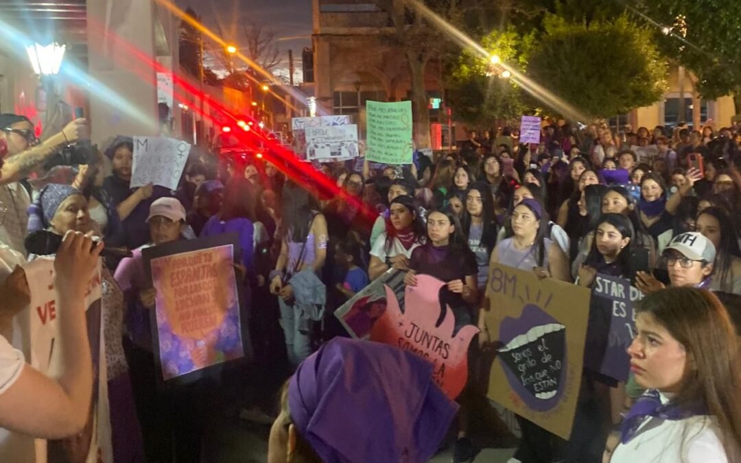 MOVILIZACIÓN DEL 8M VISIBILIZA DERECHO DE NIÑAS, ADOLESCENTES Y MUJERES POTOSINAS