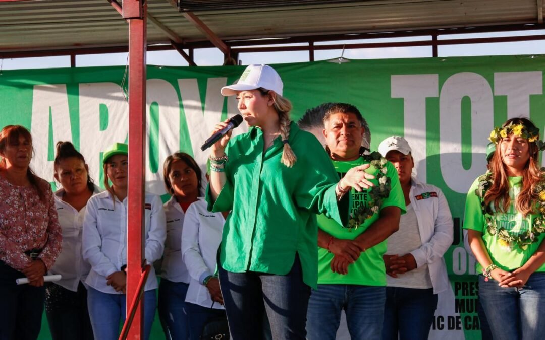 MEXQUITIC REFRENDA APOYO TOTAL A DULCE SÁNCHEZ.