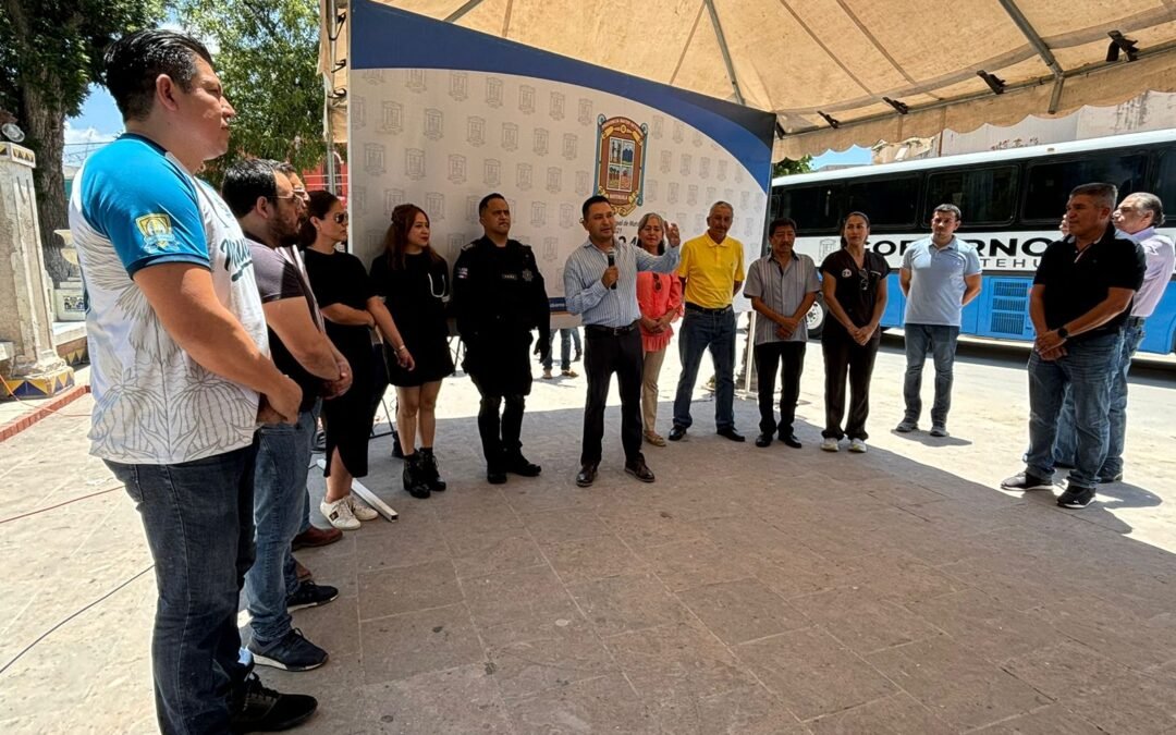 ENTREGA FRANCO CORONADO GUERRA UNIDADES DE TRANSPORTE MUNICIPAL