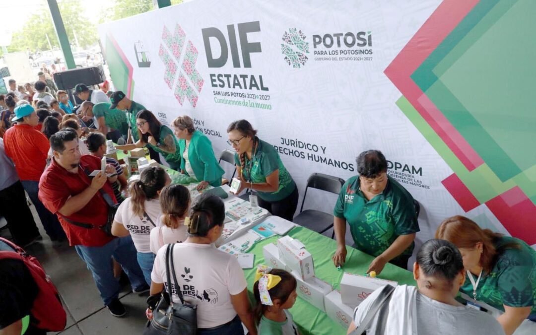 DIF ESTATAL PARTICIPA EN FERIA DE LA PAZ Y DESARME VOLUNTARIO