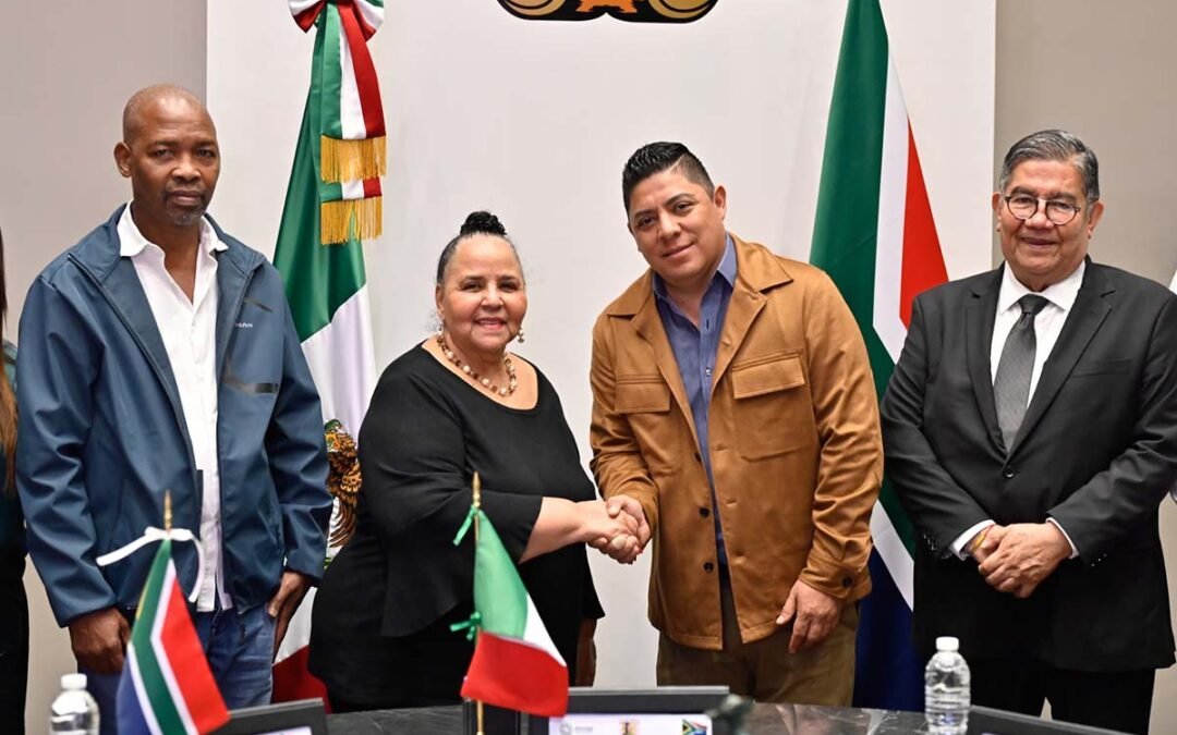 RICARDO GALLARDO AFIANZA LAZOS DE COOPERACIÓN Y HERMANDAD DE SLP Y SUDÁFRICA