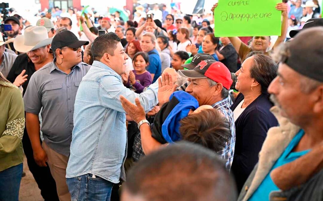 ACERCA RICARDO GALLARDO MÁS APOYO EN SEGURIDAD ALIMENTARIA A CEDRAL