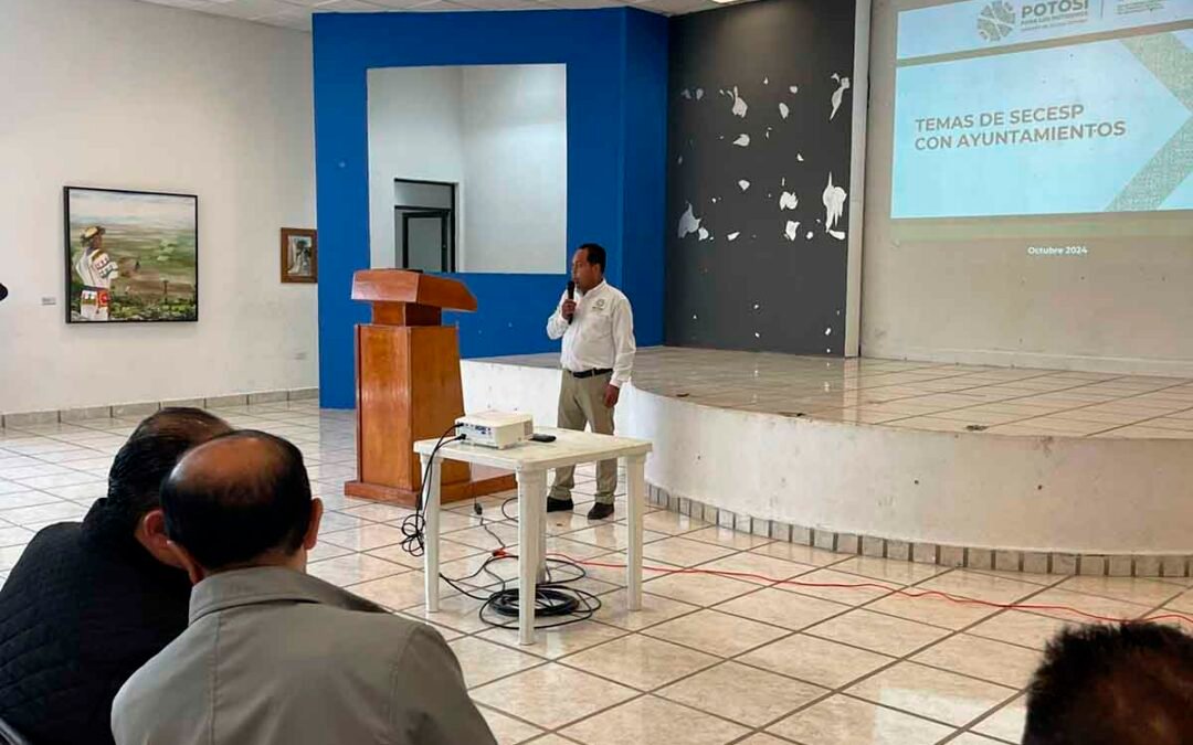 AYUNTAMIENTOS RECIBEN CAPACITACIÓN PARA HACER BUEN USO DE RECURSOS EN SEGURIDAD