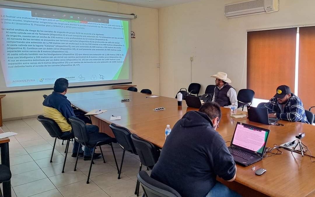EL EJECUTIVO ESTATAL COORDINA EVALUACIÓN DE ESTATUS SANITARIO DE GANADO