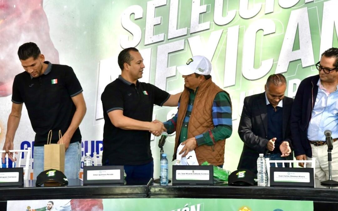 RICARDO GALLARDO ANUNCIA JUEGOS DE LA SELECCIÓN MEXICANA DE BASQUETBOL EN SLP