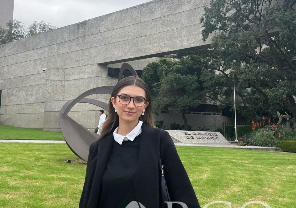 ANA SOFÍA QUIJANO LEYVA, PRIMERA MATEHUALENSE ACEPTADA EN EL PRESTIGIOSO COLEGIO DE MÉXICO