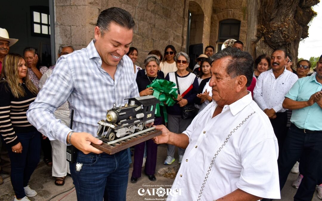 INAUGURAN MUSEO DE ESTACIÓN CATORCE, UN HOMENAJE A SU HISTORIA FERROVIARIA