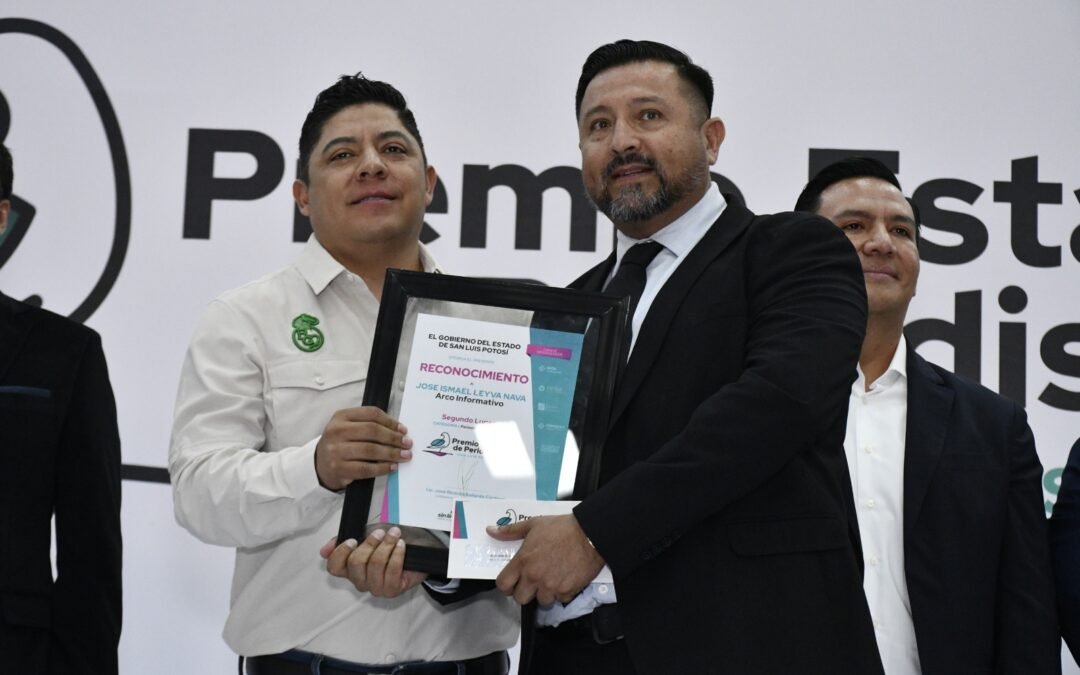 Arco Informativo obtiene su onceava presea en el Premio Estatal de Periodismo 2025