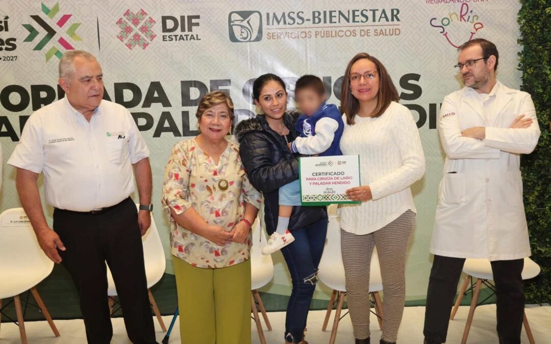 GOBIERNO ESTATAL ARRANCA JORNADAS DE CIRUGÍAS DE LABIO Y PALADAR HENDIDO
