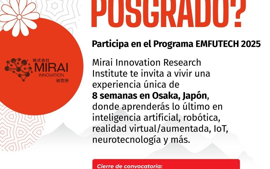 ESTADO IMPULSA CAPACITACIÓN INTERNACIONAL PARA ESTUDIANTES DE POSGRADO