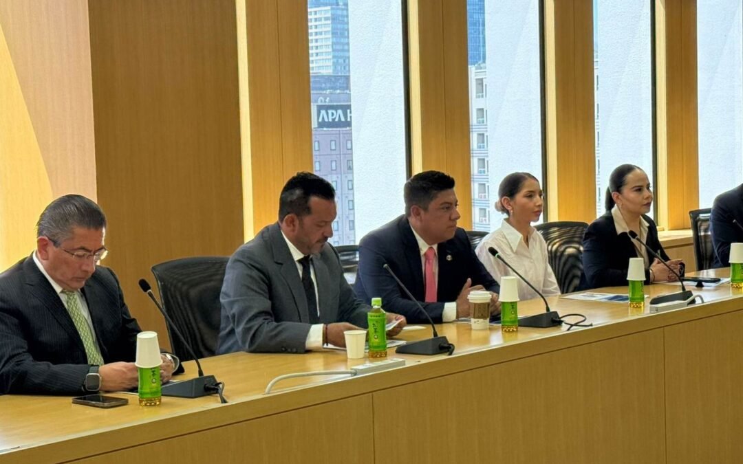 RICARDO GALLARDO Y EMPRESARIOS POTOSINOS INICIAN GIRA DE TRABAJO EN JAPÓN