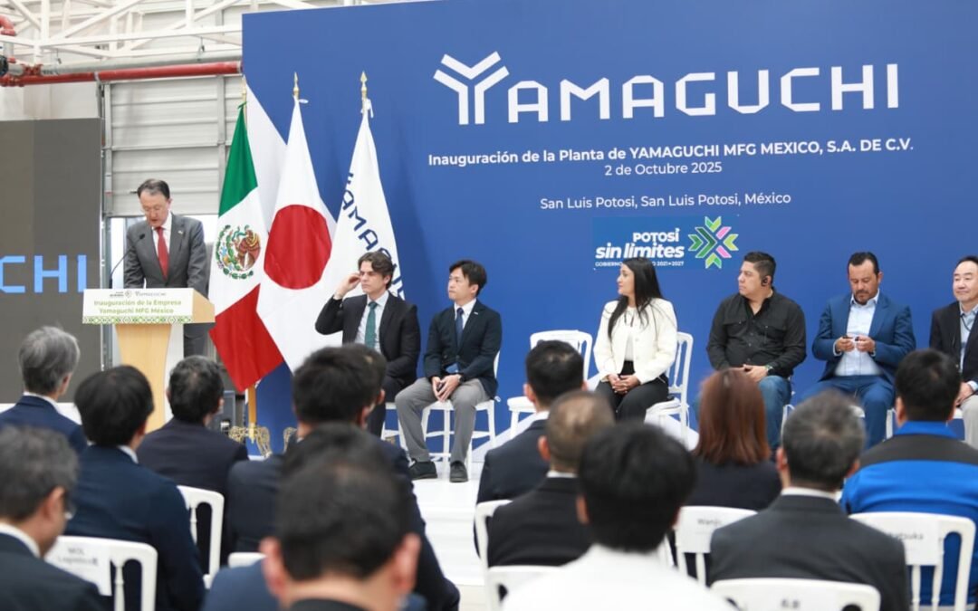 SAN LUIS AVANZA EN ATRACCIÓN DE INVERSIÓN; RICARDO GALLARDO INAUGURA NUEVA PLANTA JAPONESA