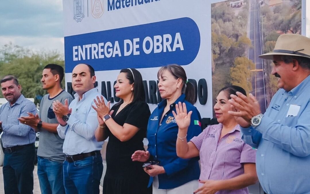 ENTREGA GOBIERNO MUNICIPAL OBRA DE ALCANTARILLADO EN LA COLONIA LAS ÁNIMAS