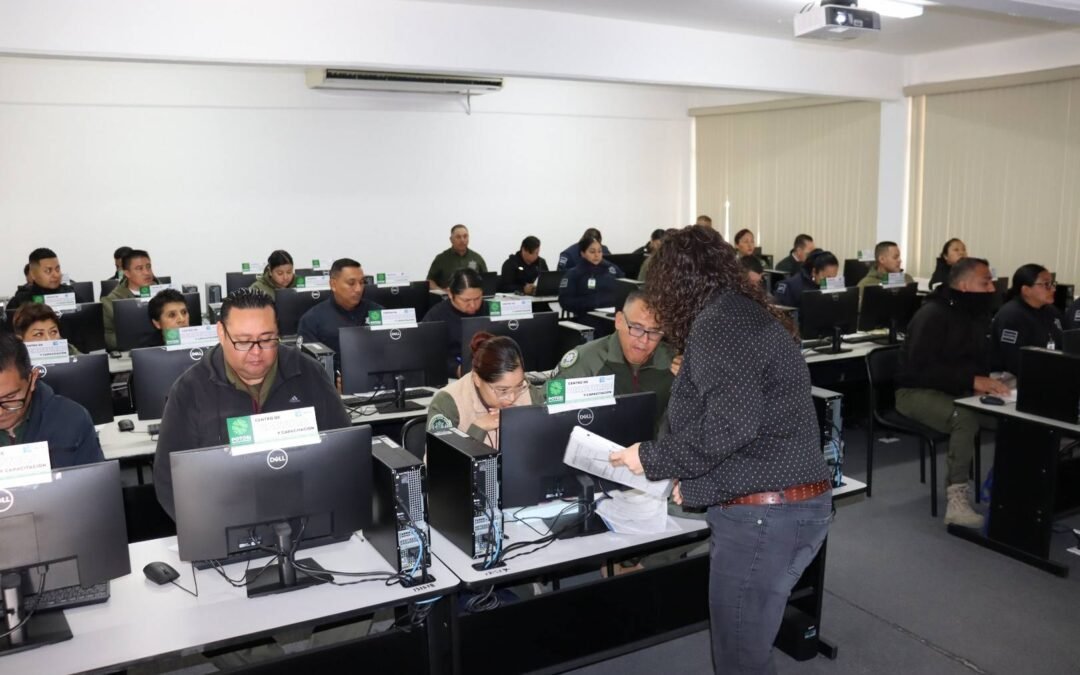 GOBIERNO ESTATAL CAPACITA A MUNICIPIOS SOBRE INFORME POLICIAL HOMOLOGADO