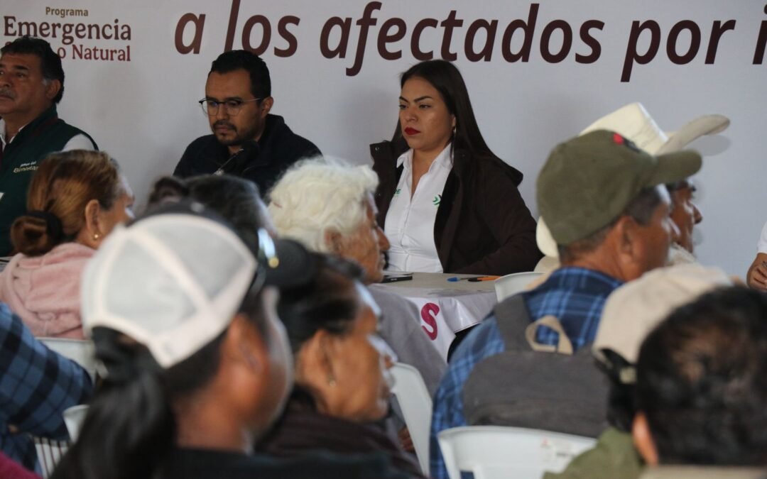 ESTADO FORTALECE APOYOS A FAMILIAS AFECTADAS POR LLUVIAS EN LA HUASTECA