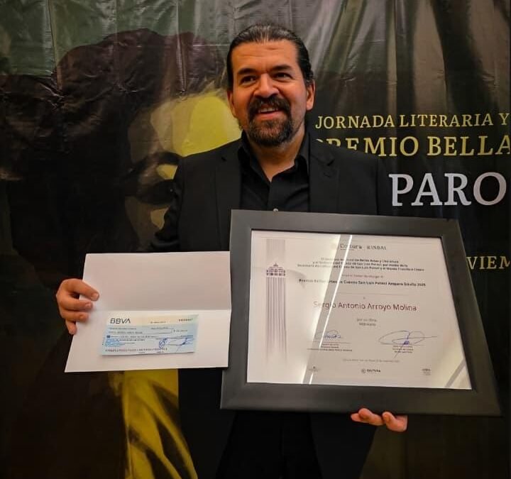 ENTREGAN PREMIO BELLAS ARTES DE CUENTO SAN LUIS POTOSÍ “AMPARO DÁVILA”