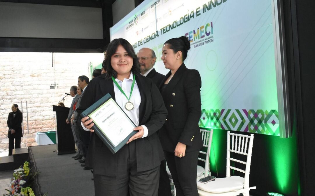 RESPALDAN AL TALENTO JOVEN QUE REPRESENTARÁ A SLP EN FERIA NACIONAL DE CIENCIAS