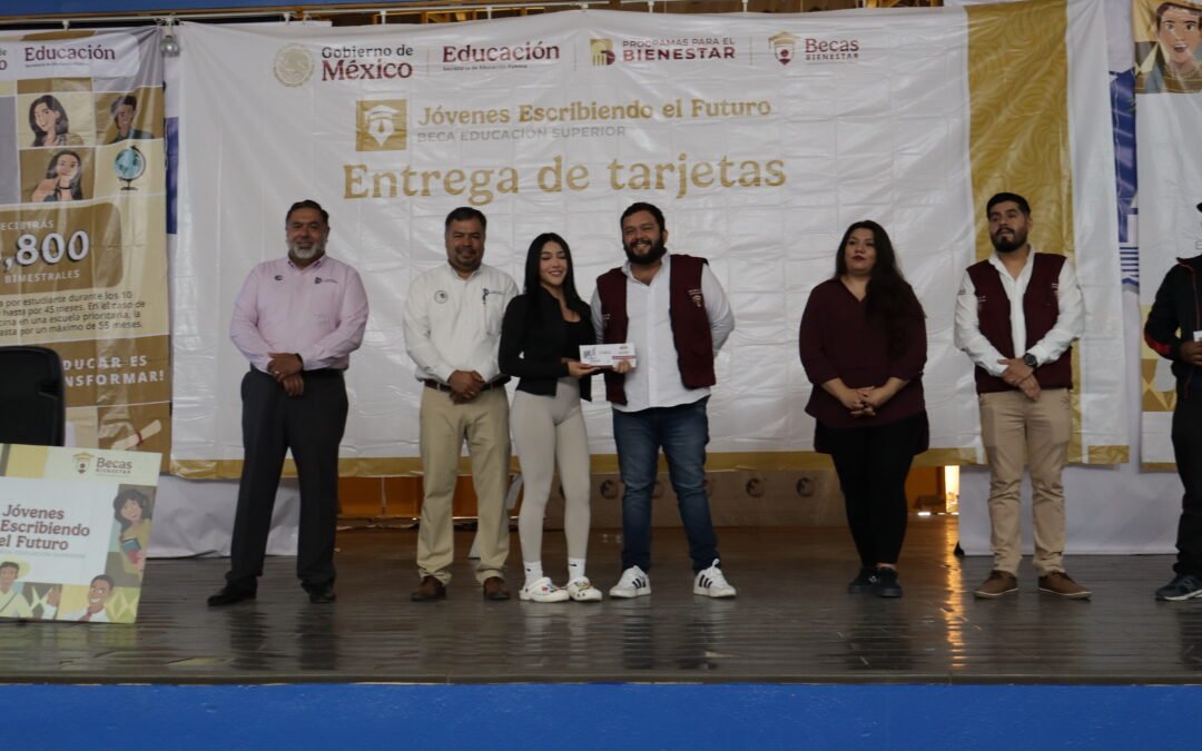 TECNM – MATEHUALA FUE SEDE DE LA ENTREGA DE TARJETAS DEL BANCO DEL BIENESTAR A ESTUDIANTES BENEFICIARIOS DE LA BECA JÓVENES ESCRIBIENDO EL FUTURO