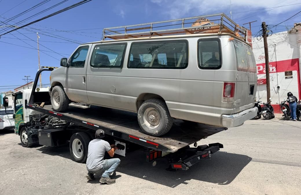 SCT RETIRA OCHO UNIDADES IRREGULARES DEL TRANSPORTE EN MATEHUALA
