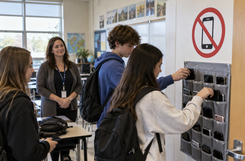 EL GOBERNADOR RICARDO GALLARDO PRESENTARÁ UNA INICIATIVA PARA REGULAR USO DE CELULARES Y PANTALLAS EN ESCUELAS